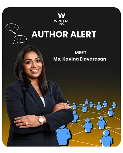 Kavina Elavarasan, author of Communication Intelligence for Leaders